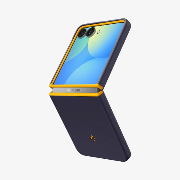 Spigen Coque Nano Pop MagFit Samsung Galaxy Z Flip 8 - Blueberry Navy