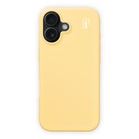 iDeal of Sweden Coque en silicone avec MagSafe Apple iPhone 16 - Soft Lemon