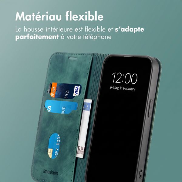 imoshion Étui de téléphone portefeuille Slim Xiaomi Redmi Note 17 Pro - Vert