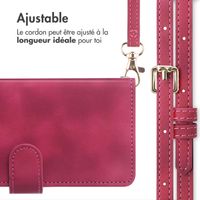 imoshion Etui de télephone portefeuille avec cordon Samsung Galaxy S25 FE - Rouge