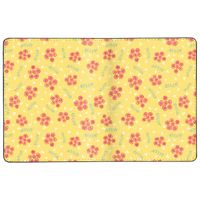 imoshion Étui passeport - Protège-Passeport en similicuir - Sunny Yellow Petite Flowers