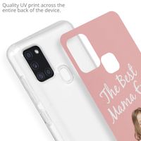 Concevez votre propre coque transparente Samsung Galaxy A21s - Transparent