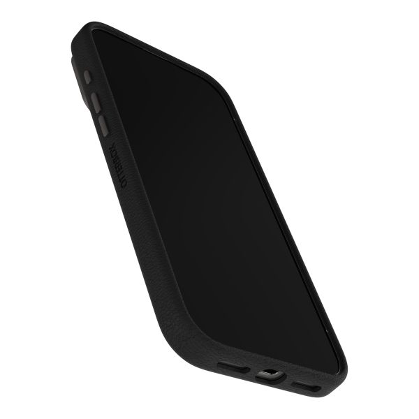 OtterBox Coque en cuir de cactus Symmetry MagSafe Apple iPhone 17 Pro Max - Noir Ash