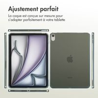 Accezz Coque Frosted Apple iPad Air 11 pouces (2026) M4 / (2025) M3 / (2024) M2 / Air 5 (2022) / Air 4 (2020) - Noir