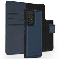 Accezz Premium Leather 2 in 1 Wallet Bookcase Samsung Galaxy A53 - Bleu foncé