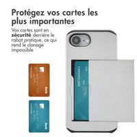 imoshion Coque arrière avec porte-cartes Apple iPhone 17e / 16e - Gris