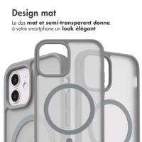 imoshion Coque Color Guard avec MagSafe Apple iPhone 12 (Pro) - Gris