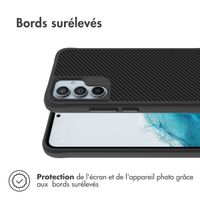 imoshion Rugged Hybrid Carbon Case Samsung Galaxy A54 (5G) - Noir