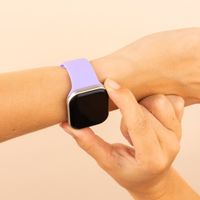 imoshion Bracelet en silicone⁺ Apple Watch | 38/40/41/42 mm - Taille S/M - Lilas