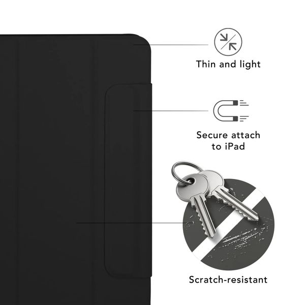 dbramante1928 Coque tablette Avenida ICON Apple iPad 11 (2025) 11 pouces A16 / iPad 10 (2022) 10.9 pouces - Midnight
