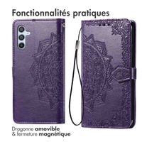 imoshion Etui de télephone Mandala Samsung Galaxy A36 - Violet