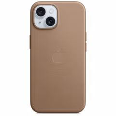 Apple Coque FineWoven MagSafe Apple iPhone 15 - Taupe