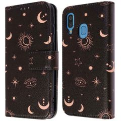 imoshion Étui de télephone portefeuille Design Samsung Galaxy A40 - Sky Black