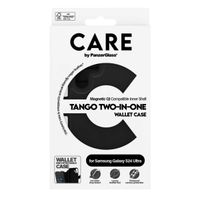CARE by PanzerGlass Étui de télephone portefeuille Tango 2 en 1 avec MagSafe Samsung Galaxy S24 Ultra - Black