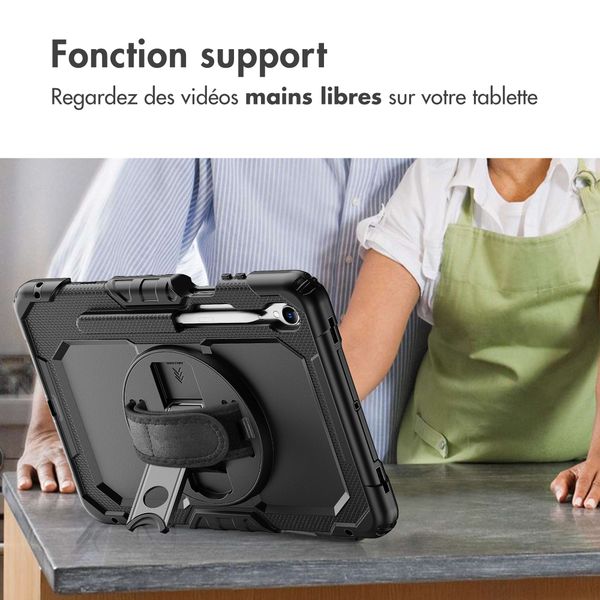 Accezz Coque arrière Defender XT Samsung Galaxy Tab S11 Ultra - Noir