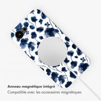 Selencia Coque arrière Vivid avec MagSafe Apple iPhone 17e / 16e - Midnight Blossom