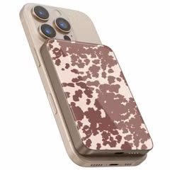 Selencia Powerbank Vivid 5 000 mAh - MagSafe et Qi - Desert Gold / Country Moo'd