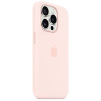 Apple Coque en silicone MagSafe Apple iPhone 15 Pro - Light Pink