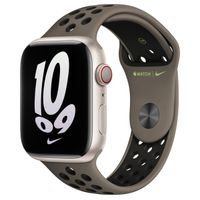 Apple Bracelet Nike Sport Apple Watch | 44/45/46/49 mm - Taille S/M/L - Olive Grey / Black