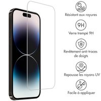Accezz Protection d'écran en verre trempé 2-pack Apple iPhone 15 Plus / 15 Pro Max / 16 Plus