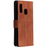 imoshion Étui de télephone portefeuille de luxe Samsung Galaxy A20e - Marron