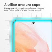Accezz Protection d'écran en verre trempé 2-pack Samsung Galaxy S21
