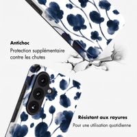 Selencia Coque arrière Vivid avec MagSafe Samsung Galaxy S26 - Midnight Blossom