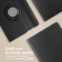 imoshion Coque tablette rotatif à 360° Samsung Galaxy Tab S9 11.0 pouces / S10 Lite / S10 FE / S9 FE 10.9 pouces - Noir