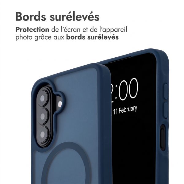 imoshion Coque Color Guard avec MagSafe Samsung Galaxy A27 (5G) - Bleu foncé