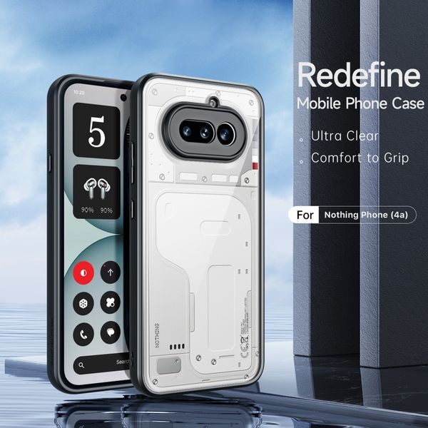 Dux Ducis Coque arrière Aimo Nothing Phone (4a) - Transparent