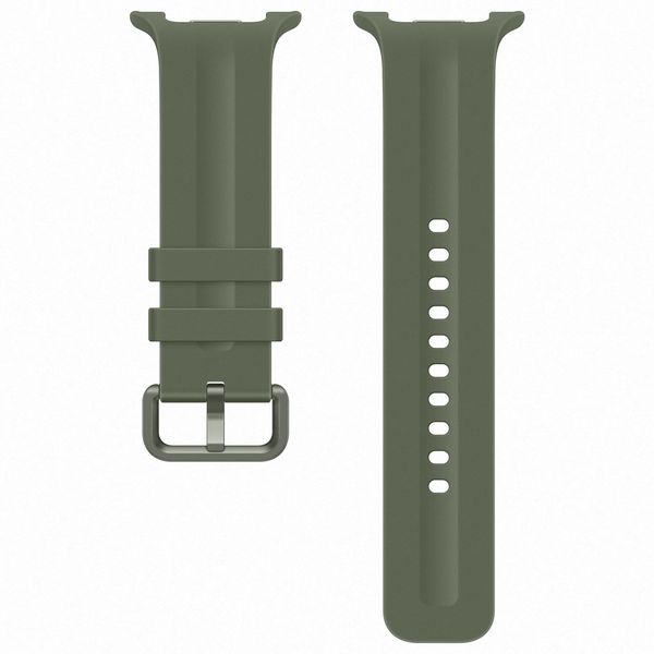 Samsung Bracelet Sport original Samsung Galaxy Watch 9 (40/44mm) / Watch 8 (40/44mm) / Classic (46mm) - Taille S/M - Olive