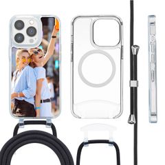 Concevez votre Coque MagSafe avec cordon amovible Apple iPhone 13 Pro - Transparent