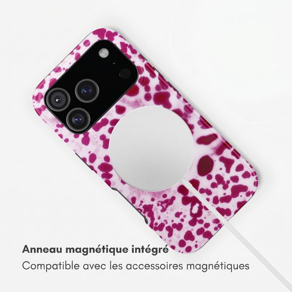 Selencia Coque arrière Vivid avec MagSafe Apple iPhone 18 Pro Max / 17 Pro Max - Cosmic Orchid