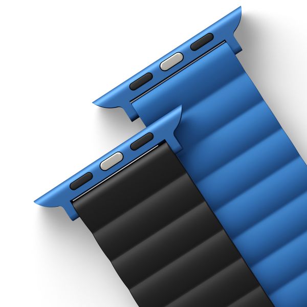 Uniq Bracelet Revix réversible Apple Watch | 38/40/41/42 mm - Caspian (Blue/Black)