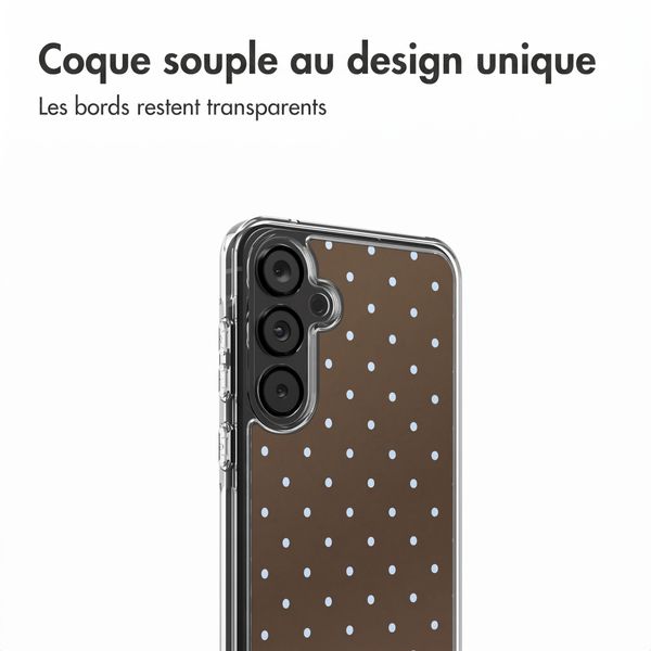 imoshion Coque Design Samsung Galaxy A55 - Polka Dot Bruin