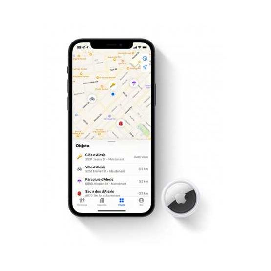 Apple AirTag (2nd generation) - Blanc