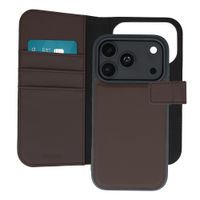imoshion Étui portefeuille luxe 2-en-1 amovible Apple iPhone 18 Pro / 17 Pro - Marron