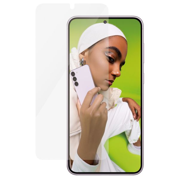 PanzerGlass Film de protection d'écran anti-bactérien Refresh Ultra-Wide Fit avec applicateur Samsung Galaxy S24 Plus