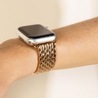 Selencia Bracelet dragon en acier Apple Watch | 44/45/46/49 mm - Rose Doré