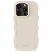 Holdit Coque Wavy Apple iPhone 16 Pro - Light Beige