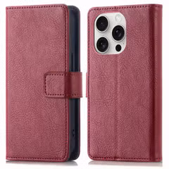 imoshion Étui de télephone portefeuille de luxe Apple iPhone 16 Pro Max - Bordeaux
