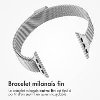 imoshion Bracelet slim Milanese Apple Watch | 38/40/41/42 mm - Argent