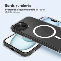 imoshion Coque arrière de protection avec MagSafe Apple iPhone 15 - Transparent