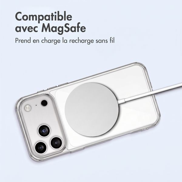 imoshion Coque arrière de protection avec MagSafe Apple iPhone 18 Pro Max / 17 Pro Max - Transparent