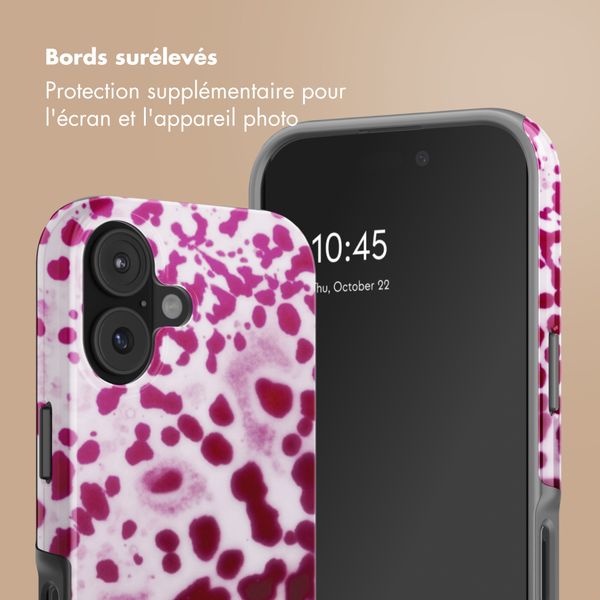 Selencia Coque arrière Vivid avec MagSafe Apple iPhone 17 - Cosmic Orchid