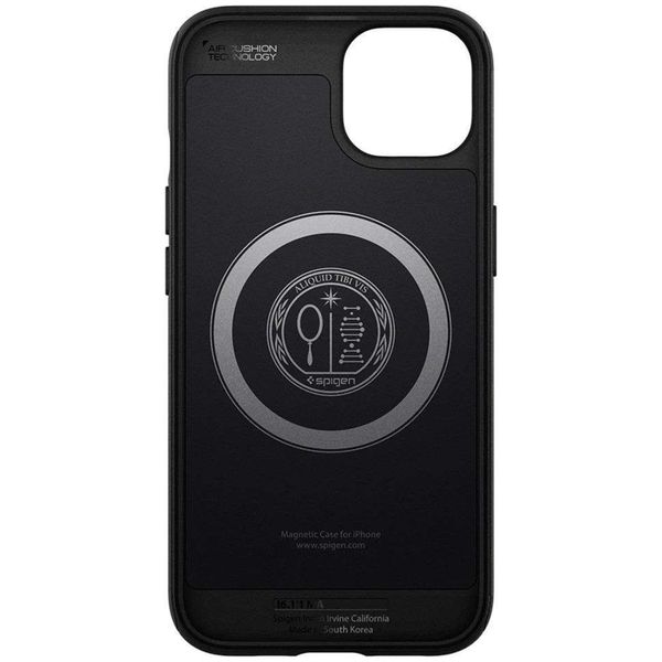 Spigen Coque arrière MagSafe Armor Apple iPhone 13 - Noir