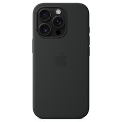 Apple Coque en silicone MagSafe Apple iPhone 16 Pro - Black