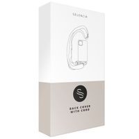 Selencia Coque de télephone Sera avec cordon et porte-cartes enveloppe Samsung Galaxy S23 - Taupe