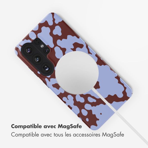 Selencia Coque arrière Vivid avec MagSafe Samsung Galaxy S26 Ultra - Moo'd Lavender Glow