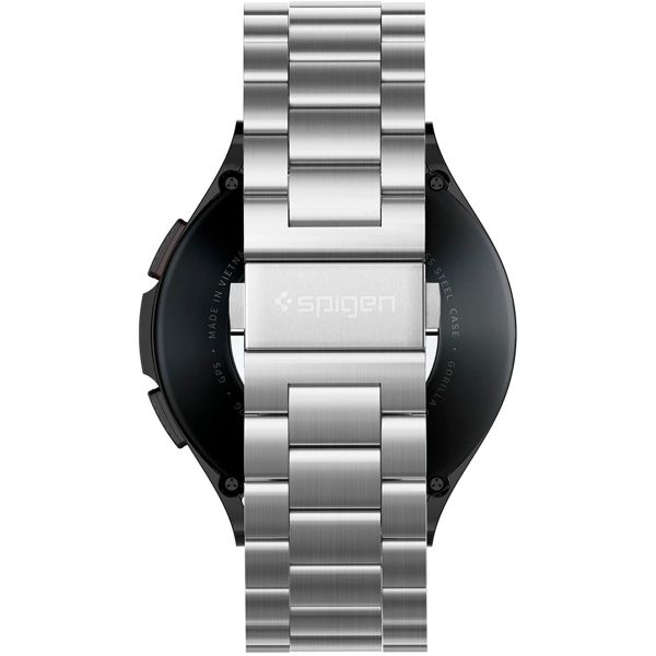 Spigen Bracelet Modern Fit en acier  - Connexion universelle 20 mm - Silver